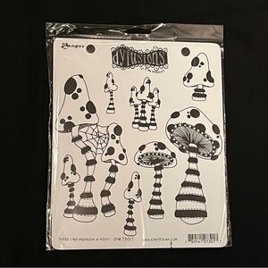 There’s Not Mushroom In Here! Dylusions Stamp Collection